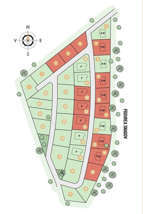 Vand lot teren la padure Snagov-Izvorani