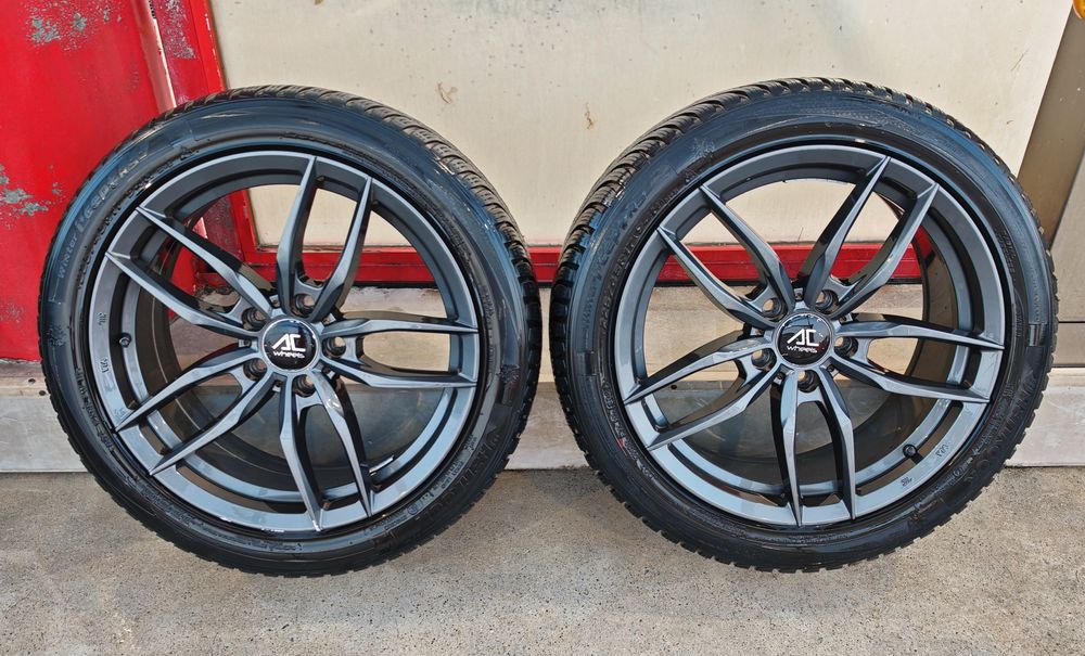 Set de roti cu jante 17", 5x112, 225 45 17 MS, pt Audi, BMW, Seat, Skoda, Cupra, VW, Mercedes, Mini, etc