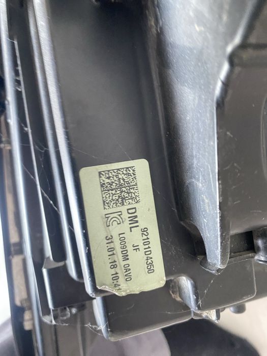 Фара левая КИА К5