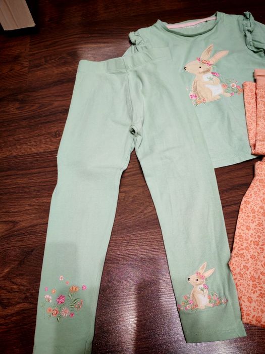 Три памучни комплекта за момиче