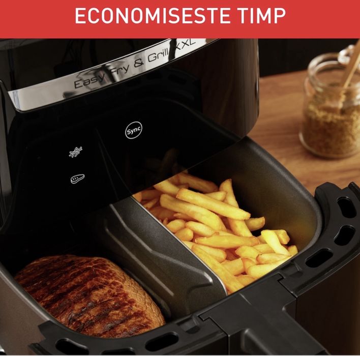 Friteuza cu aer cald Tefal EasyFry & Grill XXL air fryer