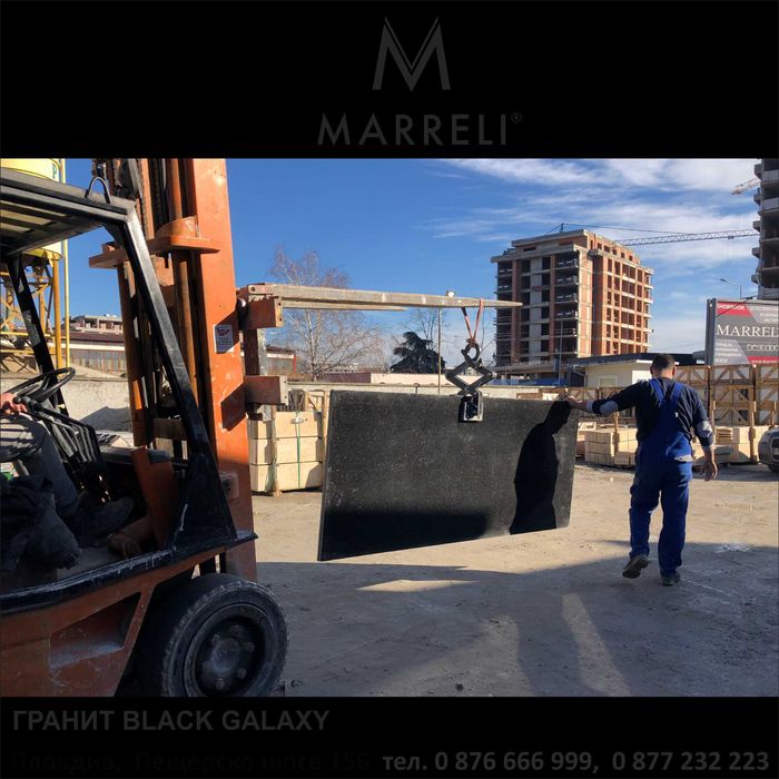 гранит BLACK GALAXY Premium Quality
