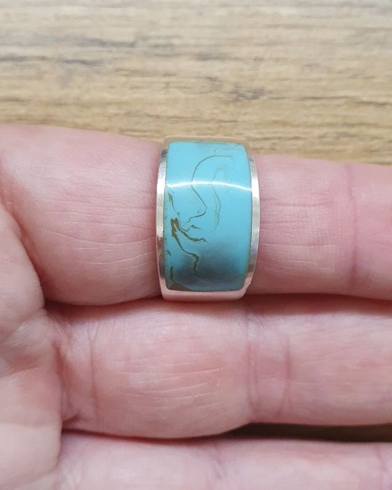 Inel argint 925, marime 21mm, 10 grame