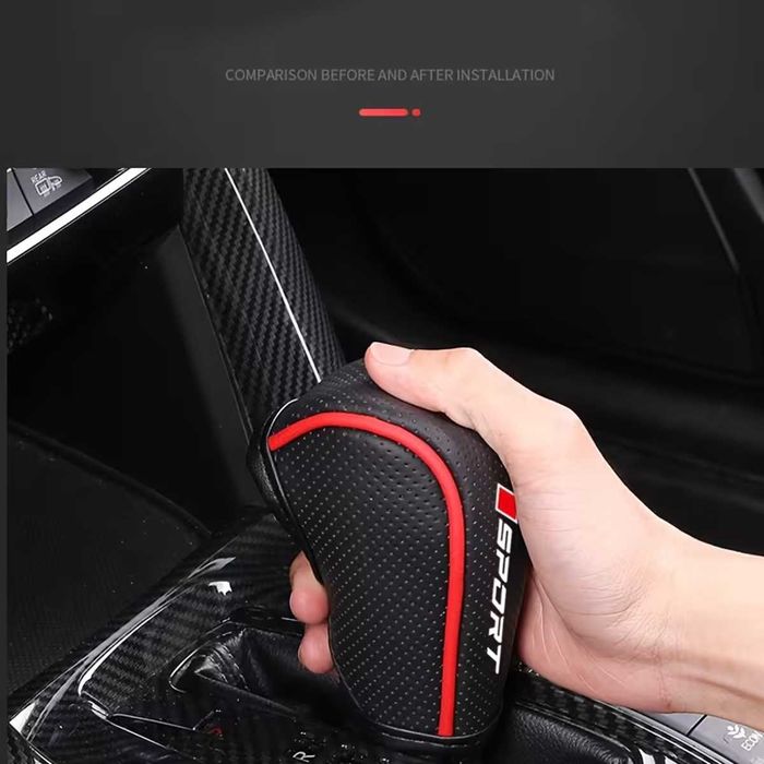 Универсален Калъф за скоростен лост от PU кожа, (НОВ).