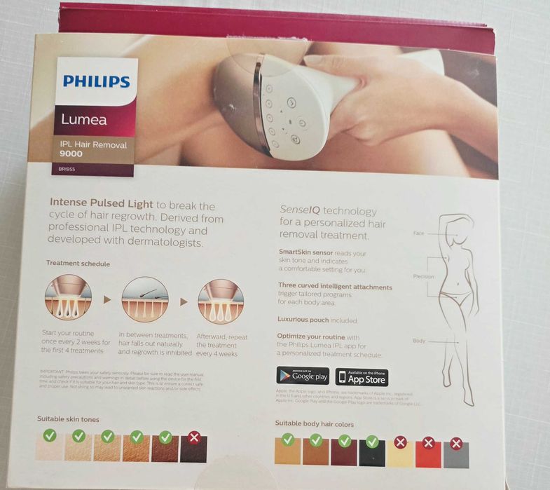 Philips Set de îndepărtare a părului IPL Lumea Series 9000
