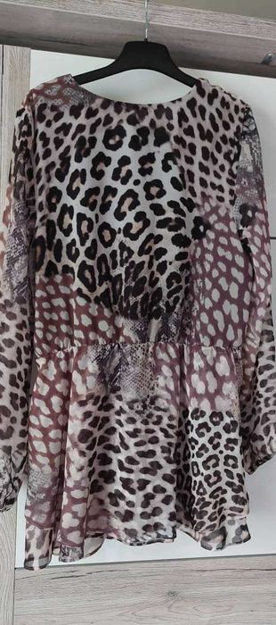 Блуза (animal print), Закупена от Англия, размер L (44-46)