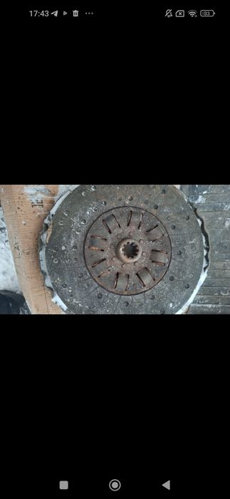 Диск и карзина сцепления .маз.