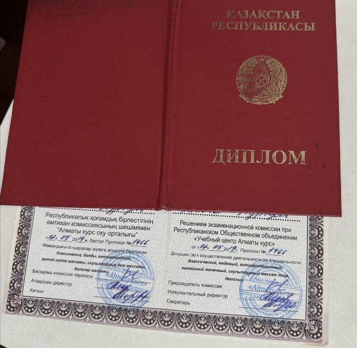 Профессиональный массаж Актобе