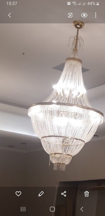 Люстры хрустальные