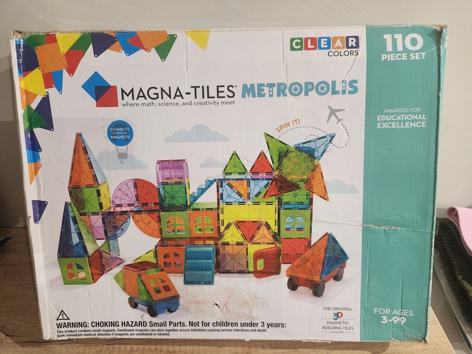 Magneti Magna tiles Metropolis 110 piese