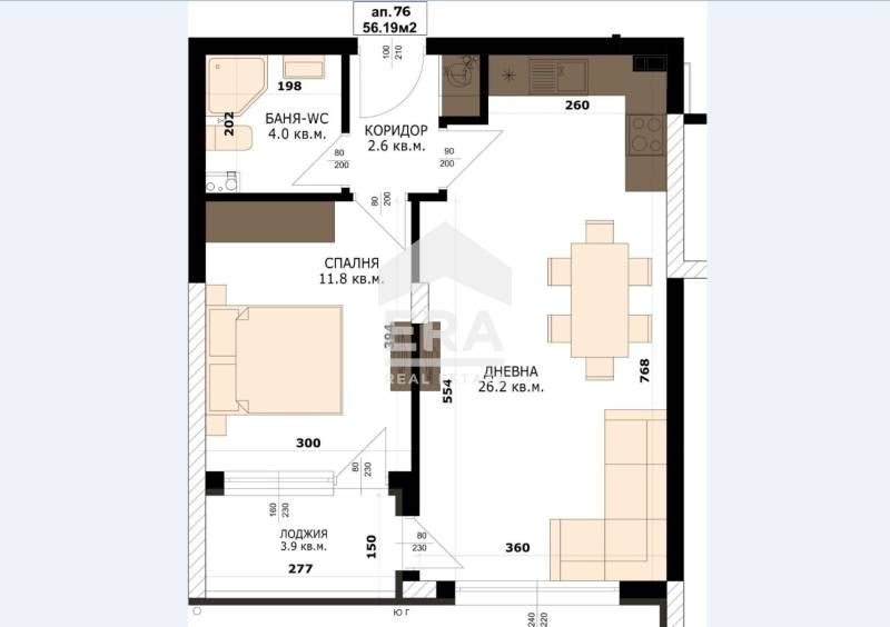 Продава се Двустаен апартамент в Варна, Кайсиева градина - 64 кв.м за 797 €/кв.м - Снимка #4