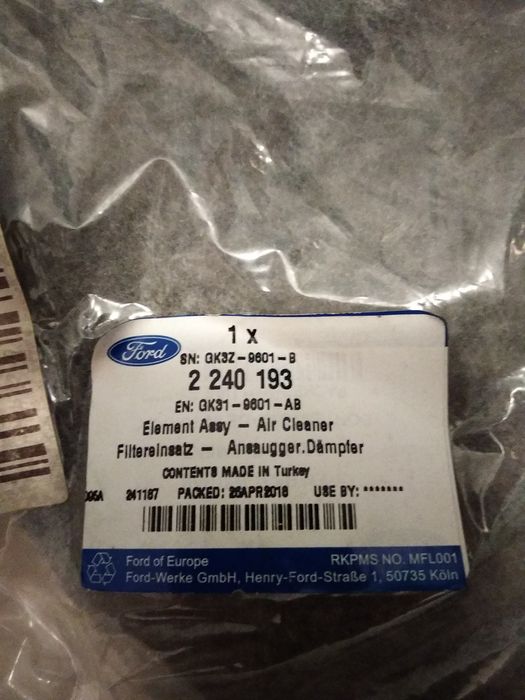 Filtru aer Ford Transit an 2015 NOU
