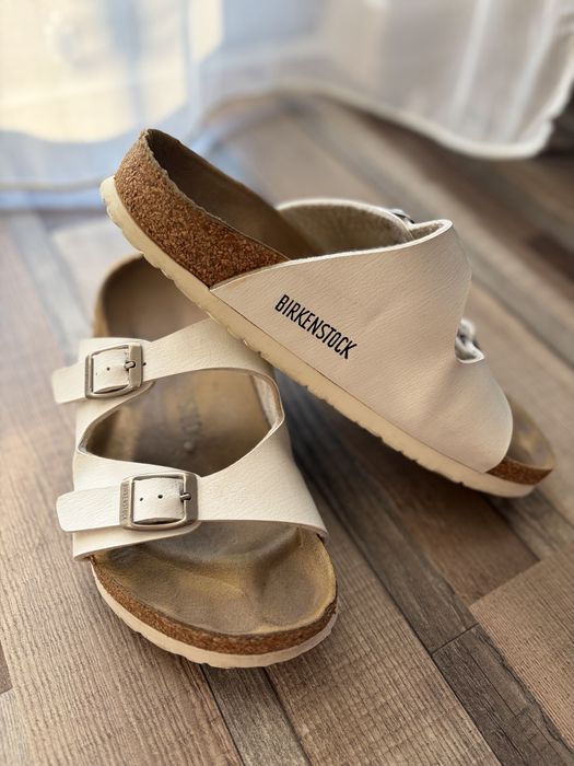 Birkenstock originali marimea 38, alb