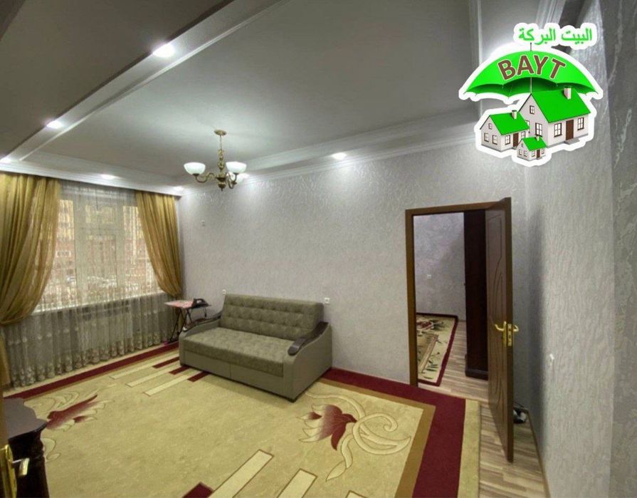 Новостройка 2 комнатная 2 этаж Сергели 6а,Евро Ремонт,Продается х