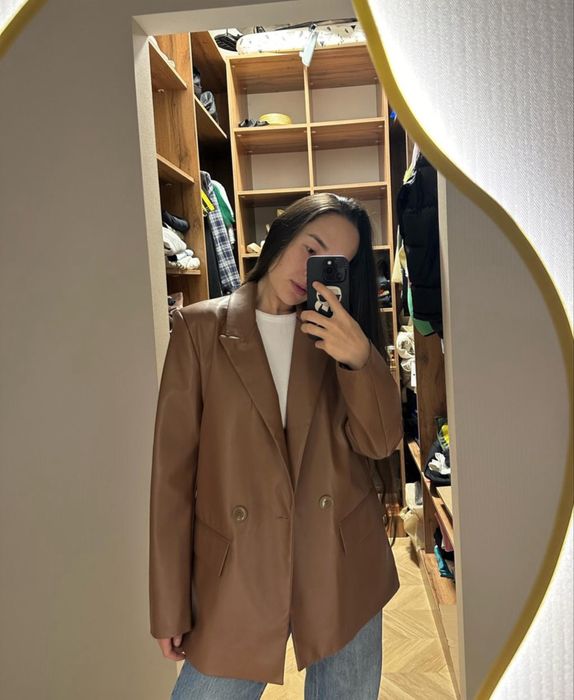 Пиджак эко кожа от Dilvin