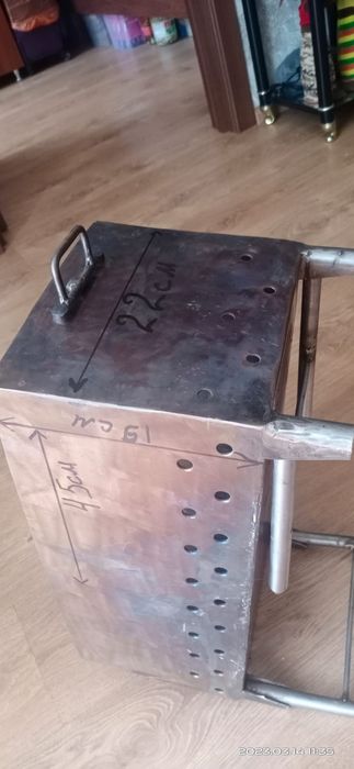 Мангал со складными ножками
