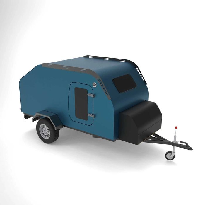 Прицеп-кемпер "SOLAR" v2. Чертежи, проект