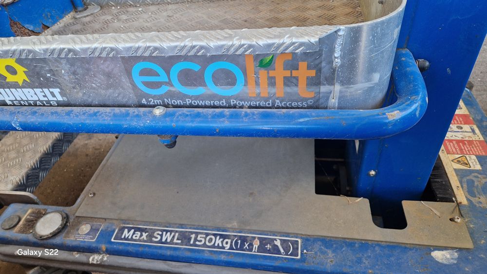 Manual nacela lucru ridicare la manivela circulara