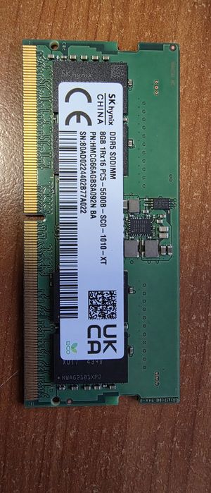 Memorie RAM SODIMM DDR5 HYNIX 8GB, PC5-5600 (set 2 placute)