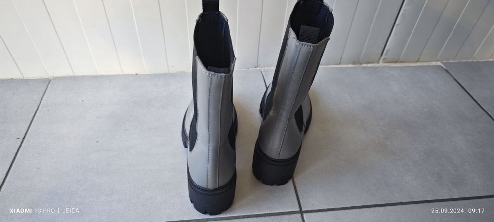 Дамски боти Vero Moda естествена кожа