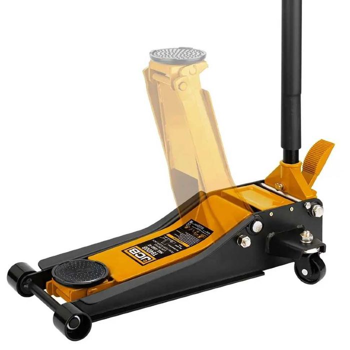 Супер цена !!! Нископрофилен крик крокодил 4 тона с педал 75 – 505 мм JCB