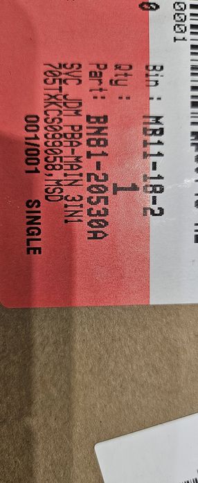 Основна платка за телевизор Samsung