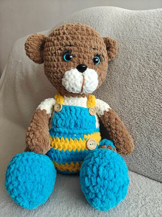 Плюшено мече (ръчна изработка)