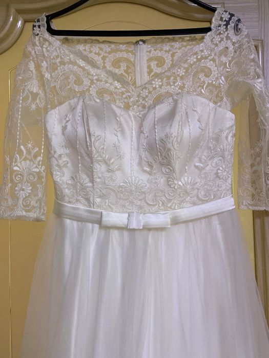 Свадебная  платье
