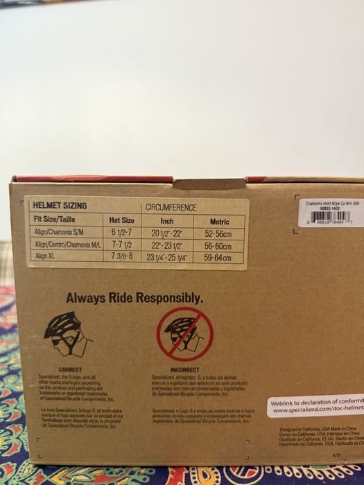 велосипедный шлем specialized