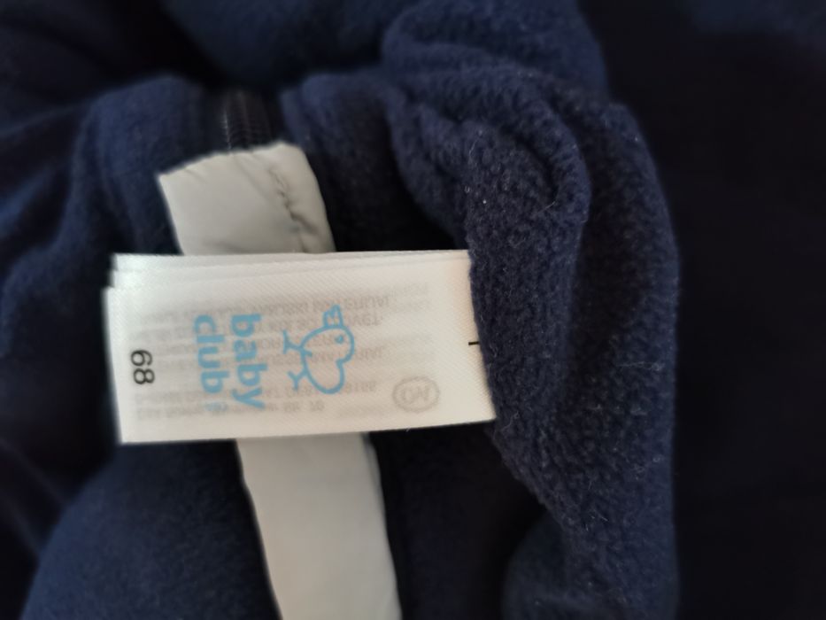 Combinezon-costum de zăpadă cu gluga bebelusi ca nou