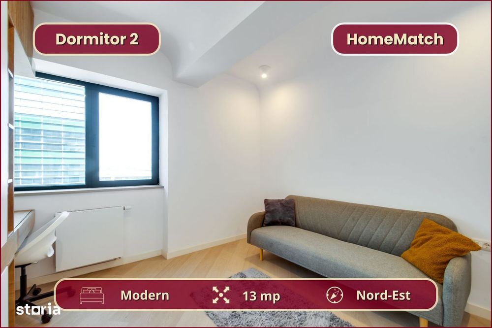 Cortina North || 3 camere || Birou || Investiție || Comision 0%