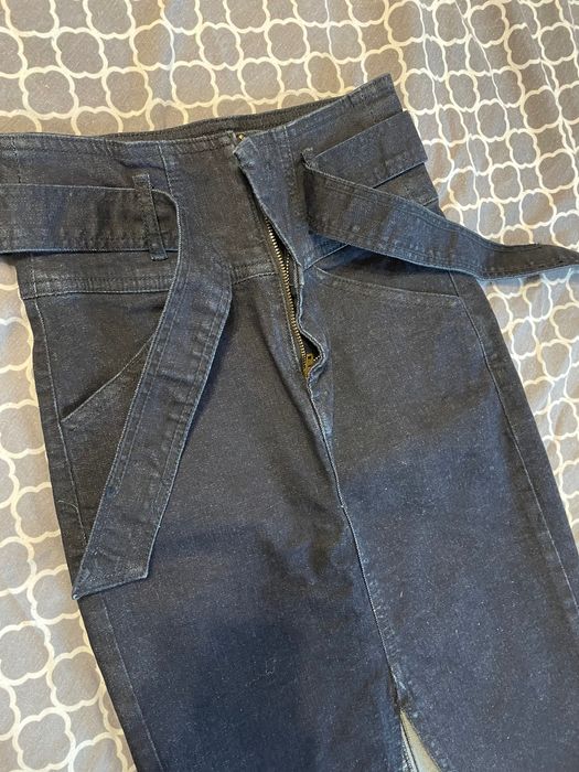 Дънкова официална пола Stradivarius