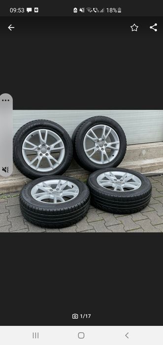 Roti iarnă Audi Q3, Q5 215/60/R17  import Germania