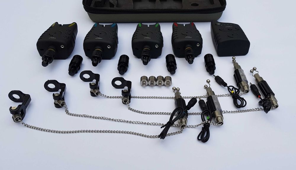 Set 4 Avertizori cu Statie FL 4 hangere cu led si 4 conectori rapizi