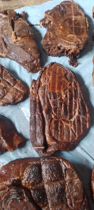 Копчёная конина. Коптим сами. Не жидкий дым.