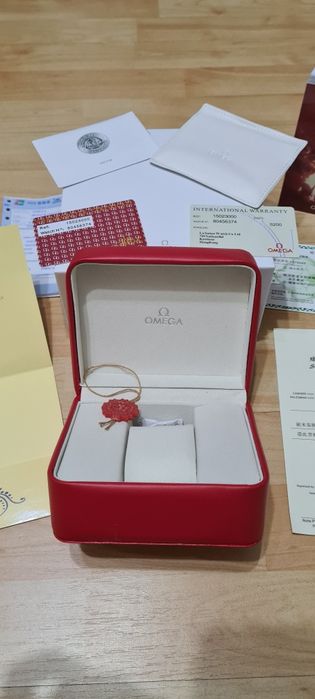 Cutie ceas omega cu toate acte + punga omega