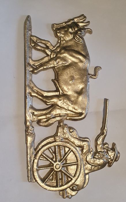 Placa turnata antica/colectie