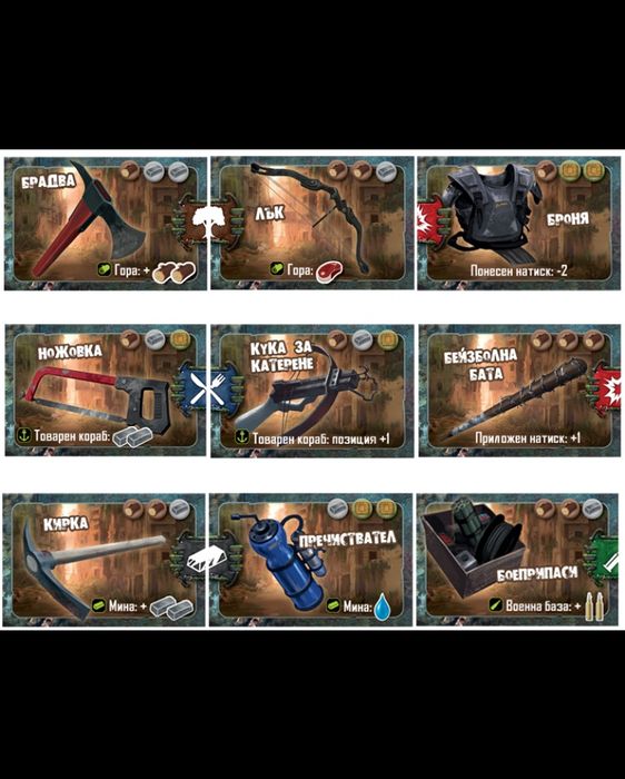 Настолна игра Оцеляване - стратегическа