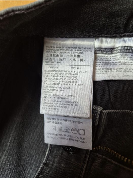 Blugi Levi's 710, Croială Super Skinny, Mărime 26/32 - Femei XS