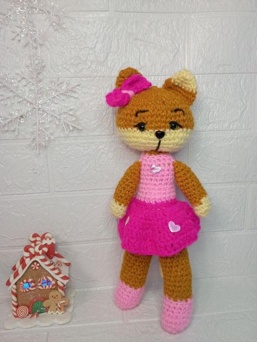 Вязаные игрушки ручной работы