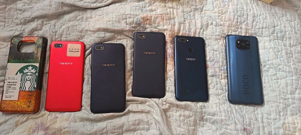 Продам 5 телефонов бу нерабочие на запчасти
Oppo a1k 3 штуки
oppo a12