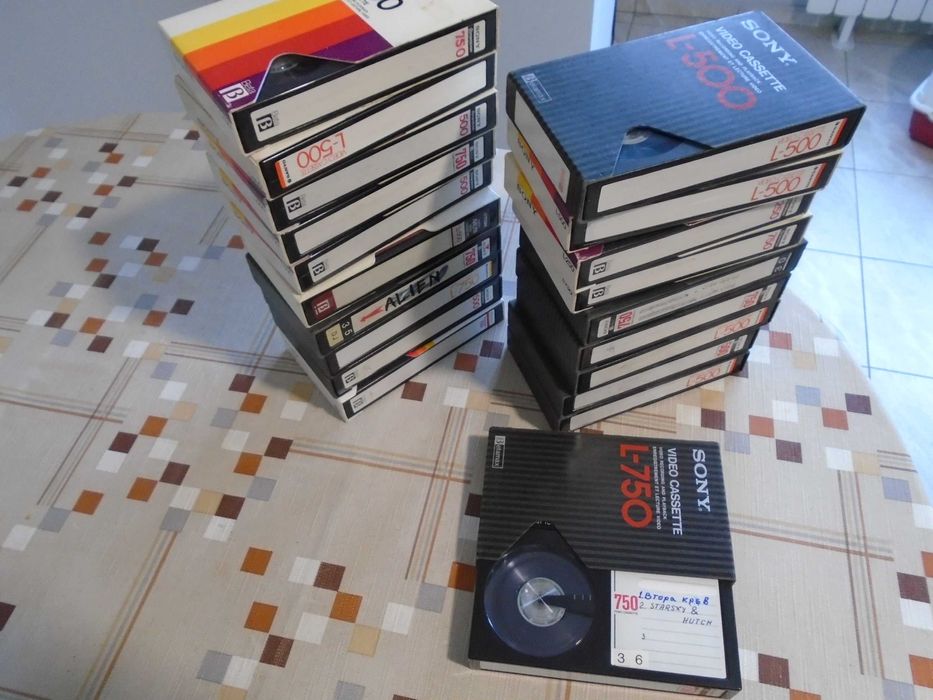 betamax видео касети