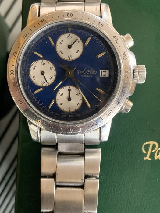 Paul Picot Genève Chronograph Automatic – Ref. 4039-4320 – FULL SET