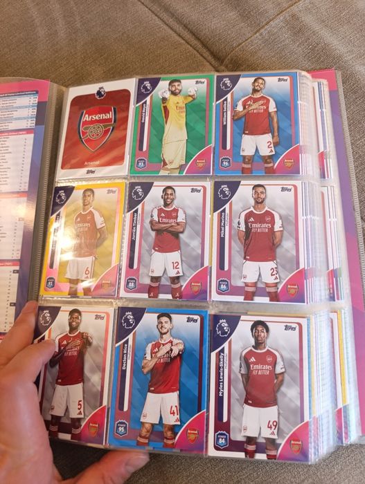 Пълен албум Topps Premier league 2026