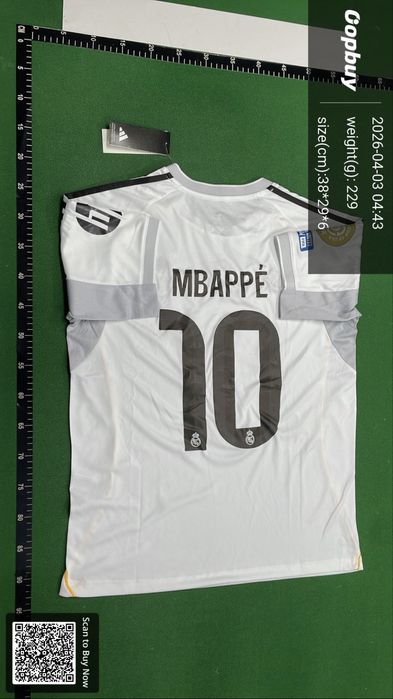 Tricou Mbappe real madrid