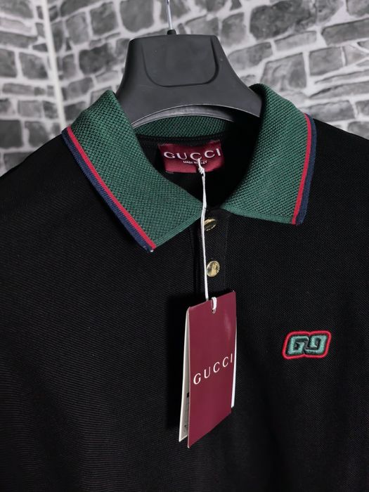 GG тениска с яка