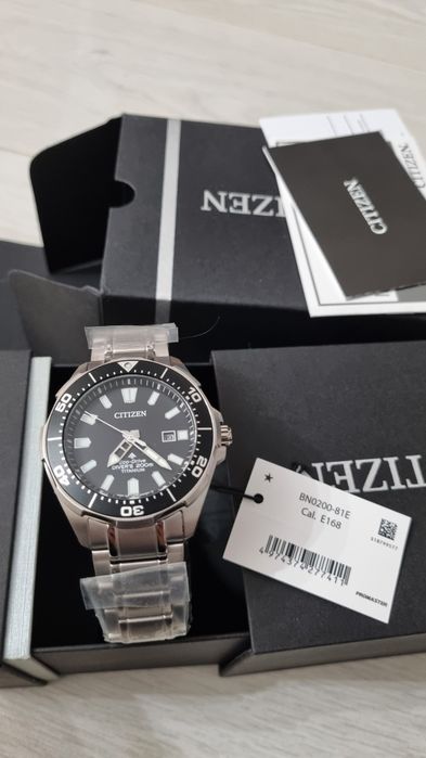 Титановые Citizen promaster. Дайверы