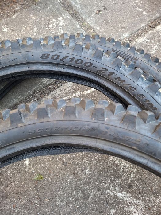 Anvelopa/cauciuc enduro/cross 80/100/21 (90/90/21) PIRELLI SCORPION MX32-dot 2025- NOU!!