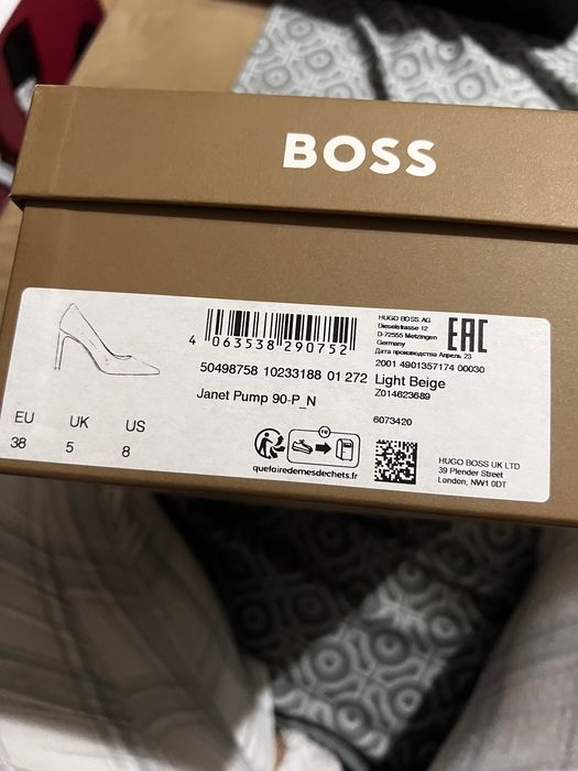 Pantofi toc purtați o singură dată