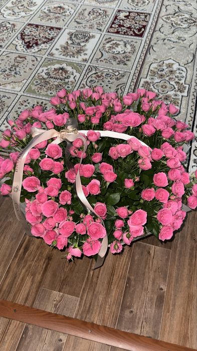 свежий корзина цветы